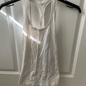 White lulu tank top